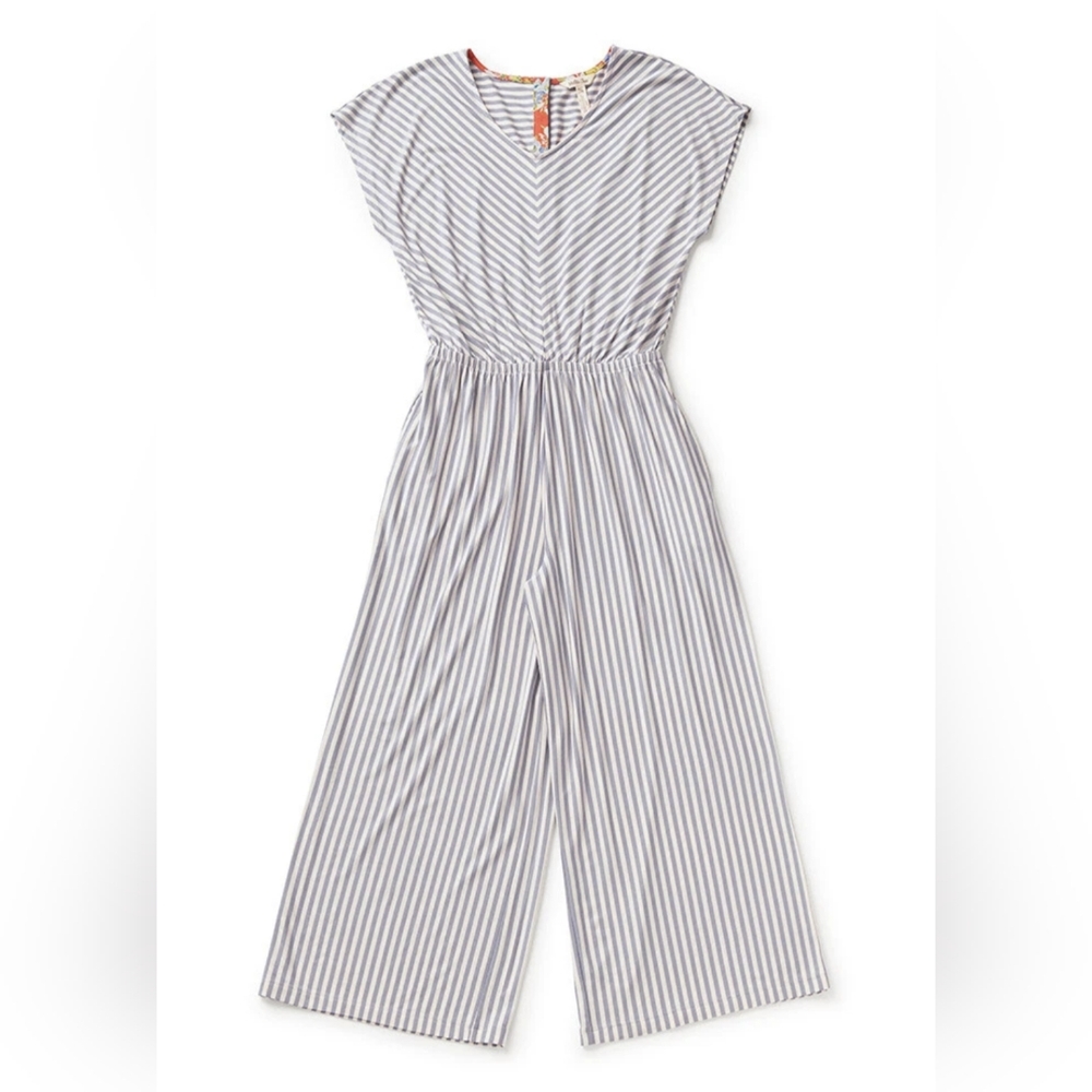 Matilda Jane Striped Jumpsuit Size Medium